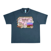 Midnight Navy cozy bookish weekend ticket Urban Heavy Tee - MaliasSmallBusiness