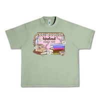 Oil Green cozy bookish weekend ticket Urban Heavy Tee - MaliasSmallBusiness