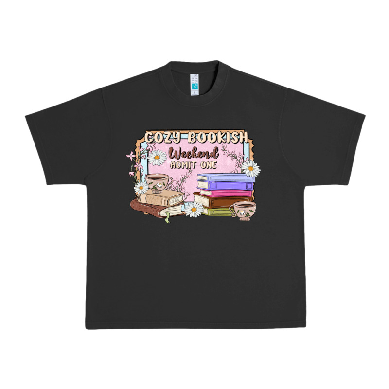 Cozy Bookish Weekend Ticket Urban Heavy Tee by MaliasSmallBusiness | Teevron