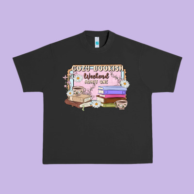 Cozy Bookish Weekend Ticket Urban Heavy Tee Designed By Maliassmallbusiness