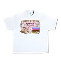 White cozy bookish weekend ticket Urban Heavy Tee - MaliasSmallBusiness