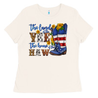 Bone the land of the yee the home of the haw Ladies Tee - HRA Design Shop