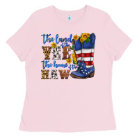 The Land Of The Yee The Home Of The Haw Ladies Tee | Teevron