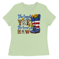 Matcha the land of the yee the home of the haw Ladies Tee - HRA Design Shop