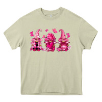 Mossy breast cancer gnomies Heavy Core Tee - FaDigitalArtStudio