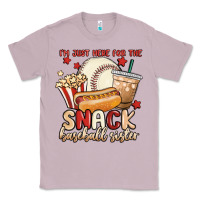 Lilac i'm just here for the snack baseball sister Classic Tee - MaliasSmallBusiness