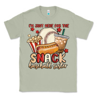 Matcha i'm just here for the snack baseball sister Classic Tee - MaliasSmallBusiness