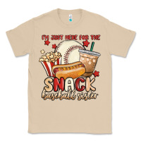 Mushroom i'm just here for the snack baseball sister Classic Tee - MaliasSmallBusiness
