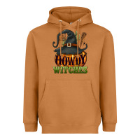 Meerkat Howdy witches Heavyweight Hoodie - NancyCooperArtShop