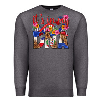Charcoal Heather its in my dna dominican republic Premium Sweatshirt - texasbilliewilder
