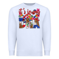 White its in my dna dominican republic Premium Sweatshirt - texasbilliewilder