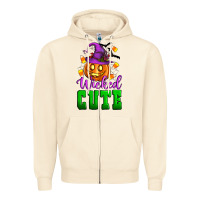 Sandshell Wicked cute Zipper Hoodie - Artiststas