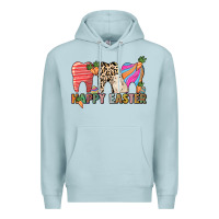 Blue Mist Happy Easter Dental Premium Hoodie - HowdyJamesFarm