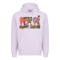 Lilac Happy Easter Dental Premium Hoodie - HowdyJamesFarm