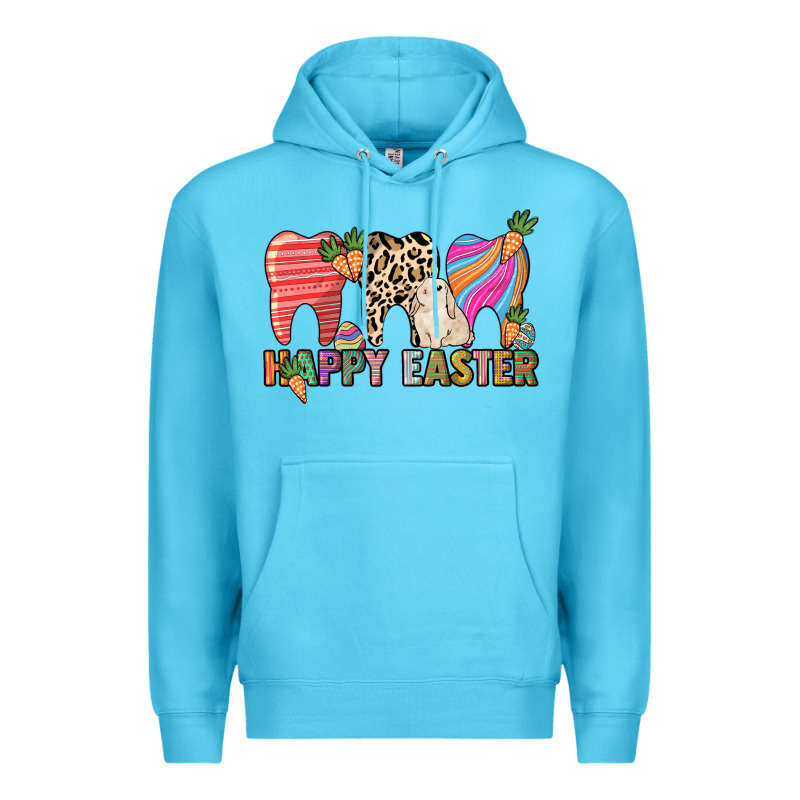 Happy Easter Dental Premium Hoodie by HowdyJamesFarm | Teevron