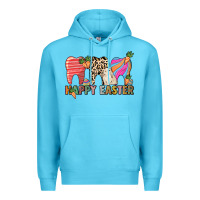 Ocean Blue Happy Easter Dental Premium Hoodie - HowdyJamesFarm
