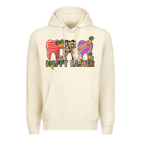 Sandshell Happy Easter Dental Premium Hoodie - HowdyJamesFarm