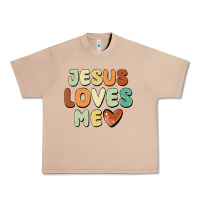 Burro jesus loves me Urban Heavy Tee - MaliasSmallBusiness
