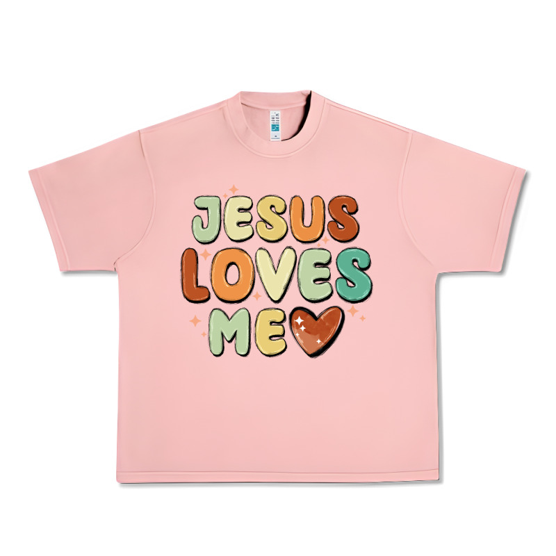 Jesus Loves Me Urban Heavy Tee by MaliasSmallBusiness | Teevron