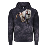 Cloud Black baboon Vintage Hoodie - LillyAllenDesigns