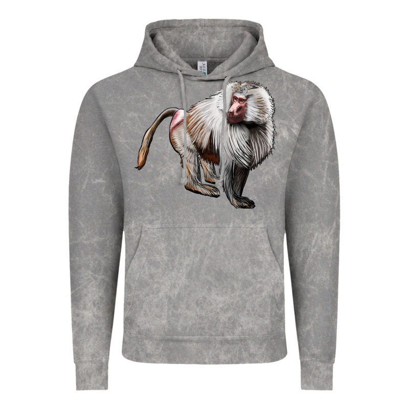 Baboon Vintage Hoodie by LillyAllenDesigns | Teevron
