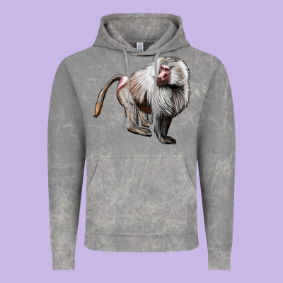 Baboon Vintage Hoodie Designed By Lillyallendesigns