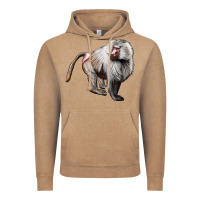 Vintage Coffee baboon Vintage Hoodie - LillyAllenDesigns