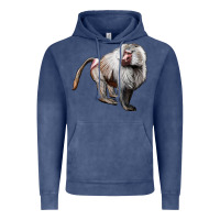 Vintage Denim baboon Vintage Hoodie - LillyAllenDesigns