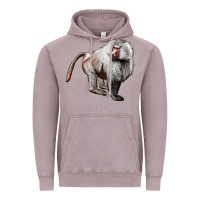 Vintage Zinc baboon Vintage Hoodie - LillyAllenDesigns