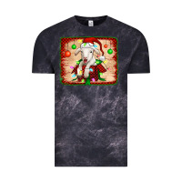 Cloud Black christmas lamb Vintage Tee - Jasminsmagicworld