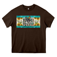 Chocolate Brown dog mom french  bulldog license plate template Heavy Core Tee - BarkalooDesign