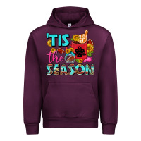 Mauve Wine tis the season football coffee mug Urban Hoodie - FaDigitalArtStudio
