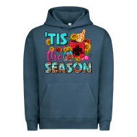Pigment Midnight Navy tis the season football coffee mug Urban Hoodie - FaDigitalArtStudio