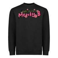 Black having a menty b, cute and trendy Heavyweight Sweatshirt - MaliasSmallBusiness