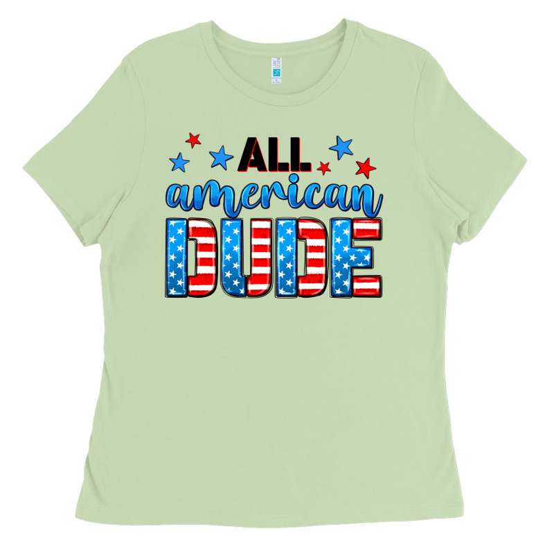 All American Dude Ladies Tee by Neo Western | Teevron