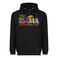 Black This mama loves her spooky crew Heavyweight Hoodie - NancyCooperArtShop