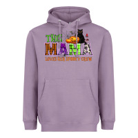 Lavender This mama loves her spooky crew Heavyweight Hoodie - NancyCooperArtShop