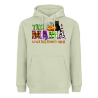Matcha This mama loves her spooky crew Heavyweight Hoodie - NancyCooperArtShop