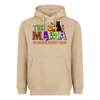 Mushroom This mama loves her spooky crew Heavyweight Hoodie - NancyCooperArtShop