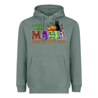 Sage This mama loves her spooky crew Heavyweight Hoodie - NancyCooperArtShop