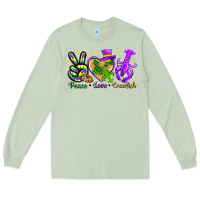 Matcha peace love crawfish Long Sleeve Tee - NancyCooperArtShop