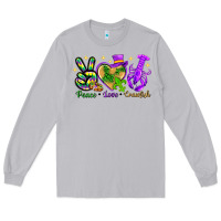 Moon Dust peace love crawfish Long Sleeve Tee - NancyCooperArtShop