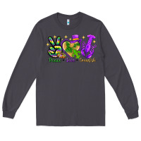 Smoke peace love crawfish Long Sleeve Tee - NancyCooperArtShop