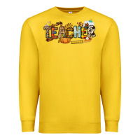 Lemon Fall Teacher Premium Sweatshirt - NancyCooperArtShop