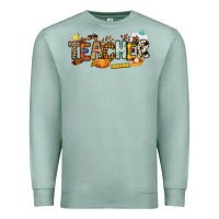 Seafoam Fall Teacher Premium Sweatshirt - NancyCooperArtShop