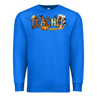 True Royal Fall Teacher Premium Sweatshirt - NancyCooperArtShop
