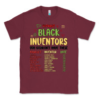 Burgundy black inventors black history Classic Tee - MaliasSmallBusiness