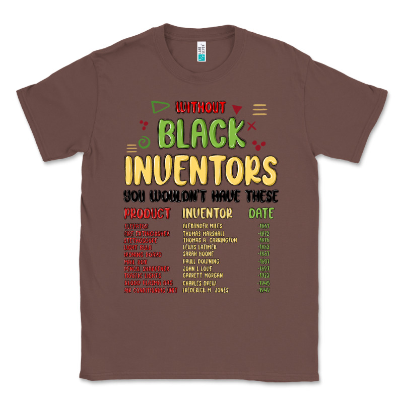 Black Inventors Black History Classic Tee by MaliasSmallBusiness | Teevron