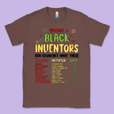 Black Inventors Black History Classic Tee Designed By Maliassmallbusiness