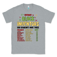 Heather Grey black inventors black history Classic Tee - MaliasSmallBusiness